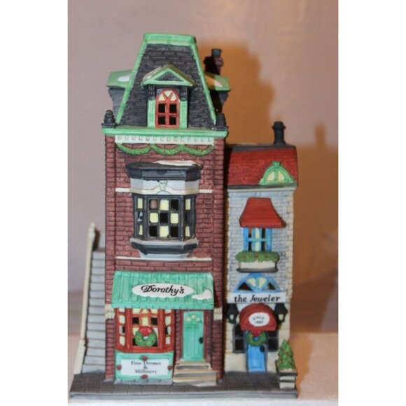 Dept 56 Christmas in the City - Dorothy's Dress Shop - Picture 1 of 8